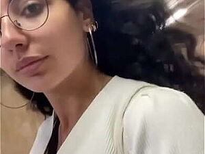 Zeinab taf.ran walking and her tits shaking