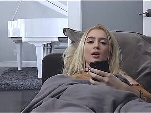 Step brother and sister caught masturbating